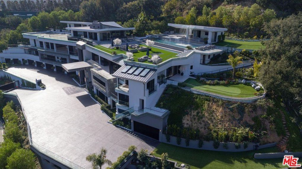 Aktuelles Bild von Dan Bilzerian's Villa in Bel Air (Kalifornien)