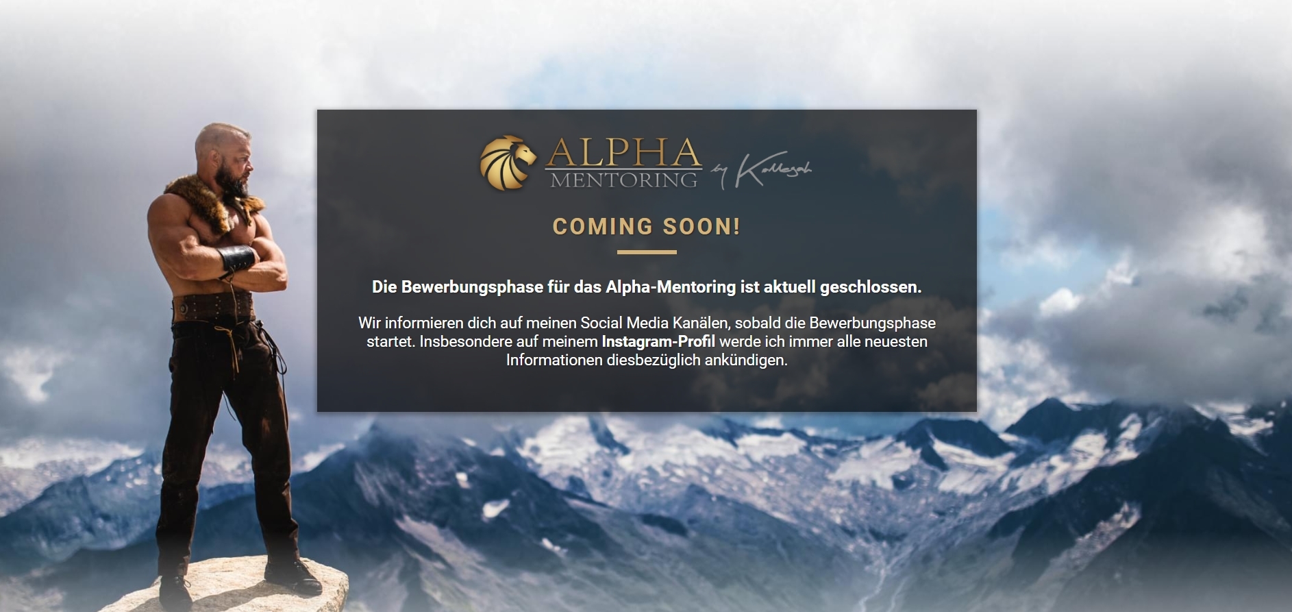 Alpha Mentoring von Kollegah