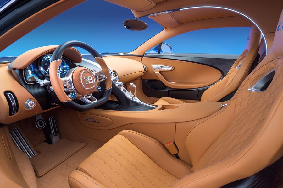 Bugatti Chiron: Innenraum