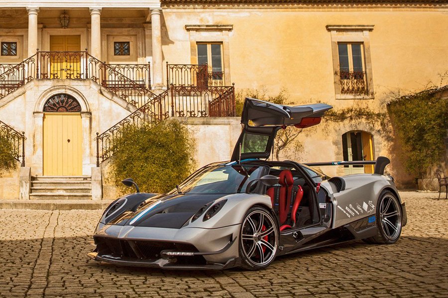 Pagani Huayra BC: Außen (Grau)