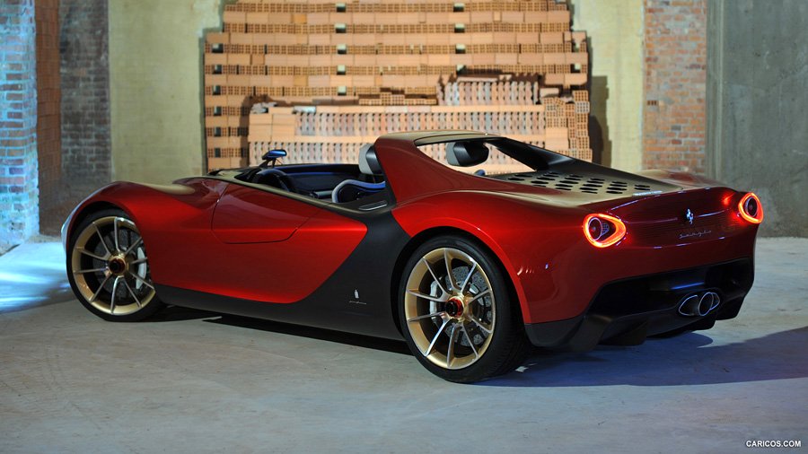 Pininfarina Ferrari Sergio: außen (rot)